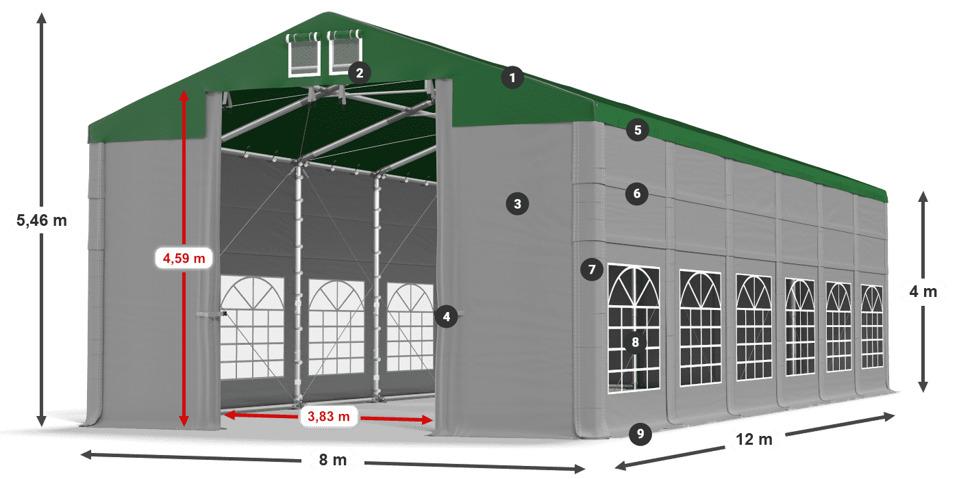 ISD 560 PVC legenda 4m