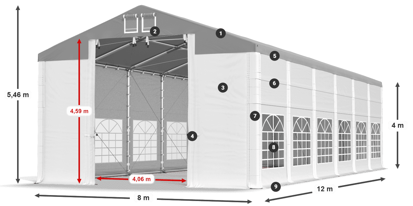 ISD 560 PVC legenda 4m
