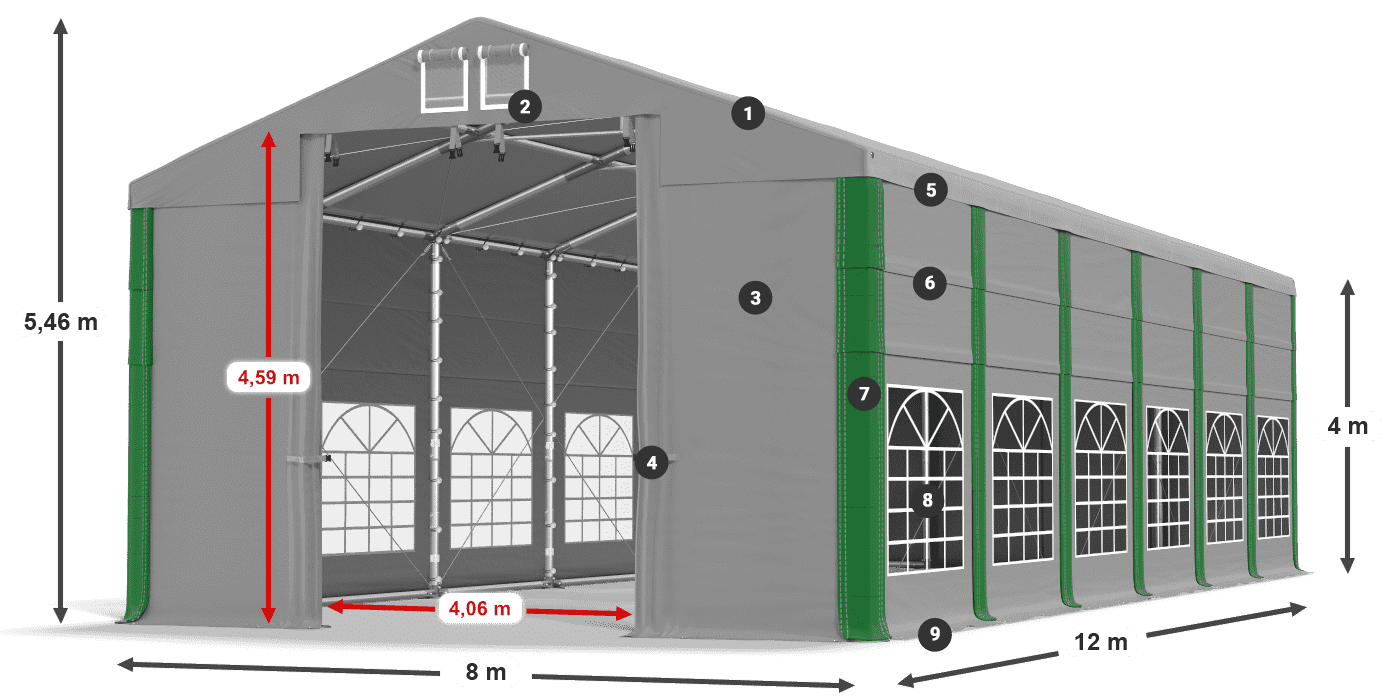 ISD 560 PVC legenda 4m