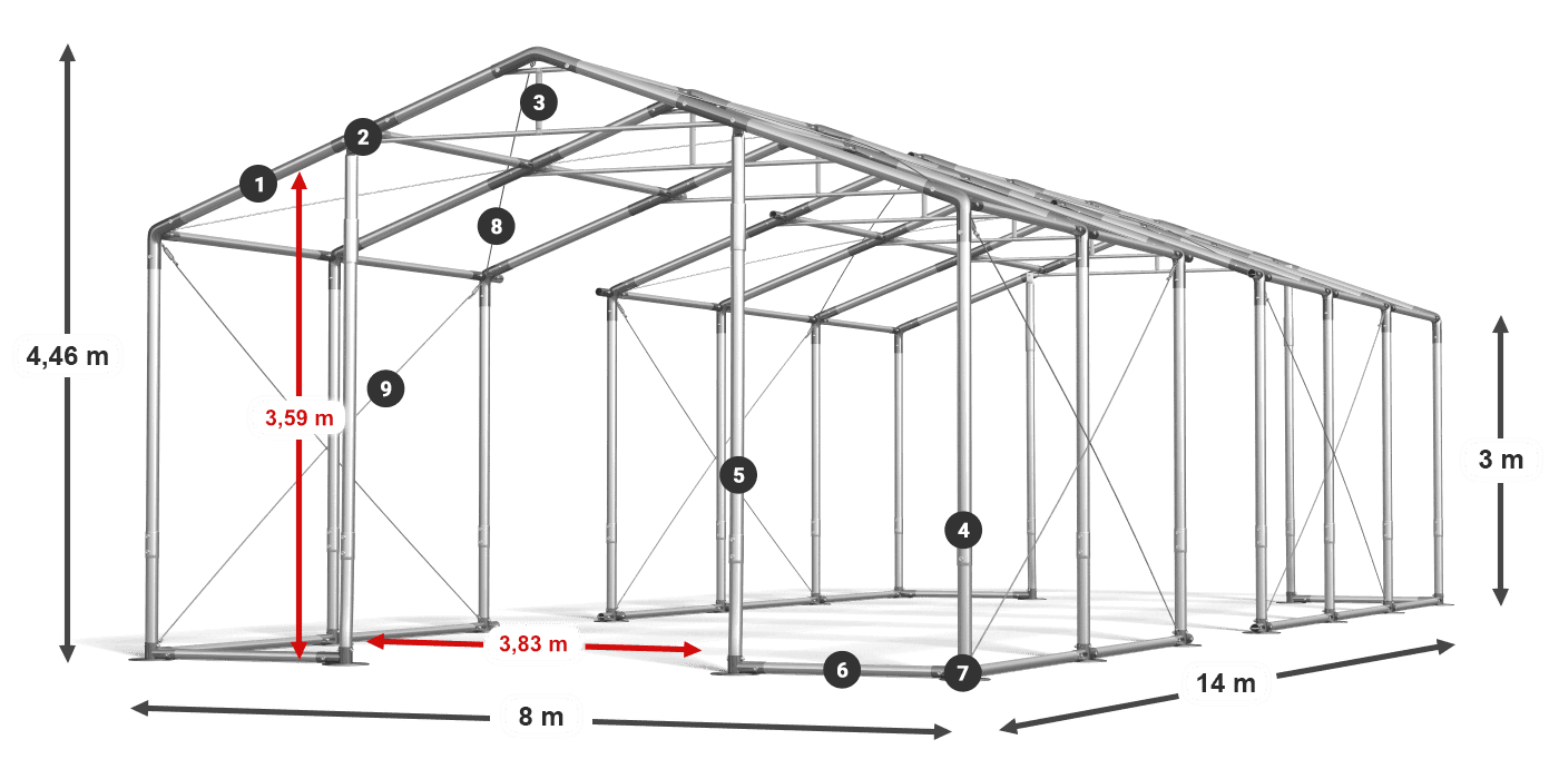 WINTER PLUS legenda 2.5m-4m