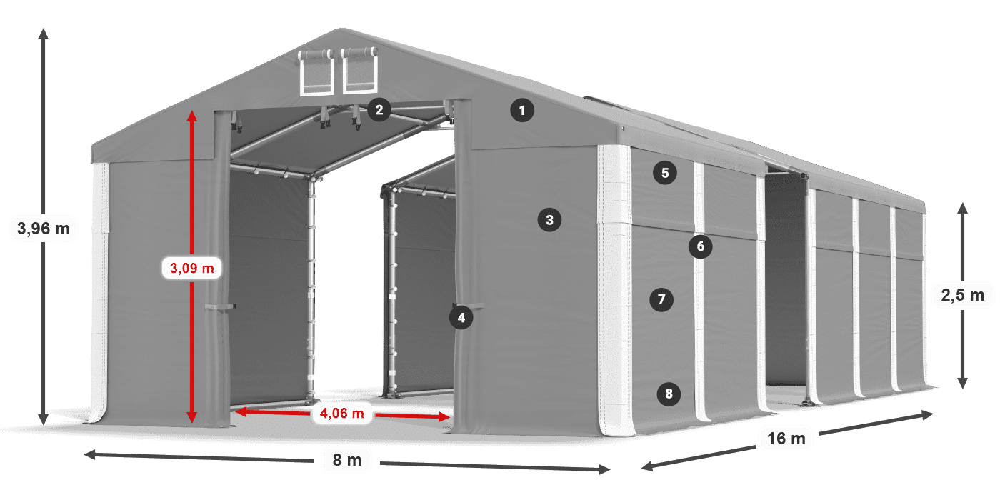 MFR 620 PVC legenda 2.5m