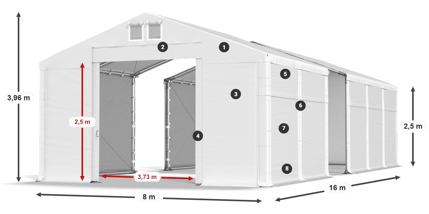 MFR 620 PVC legenda 2,5m