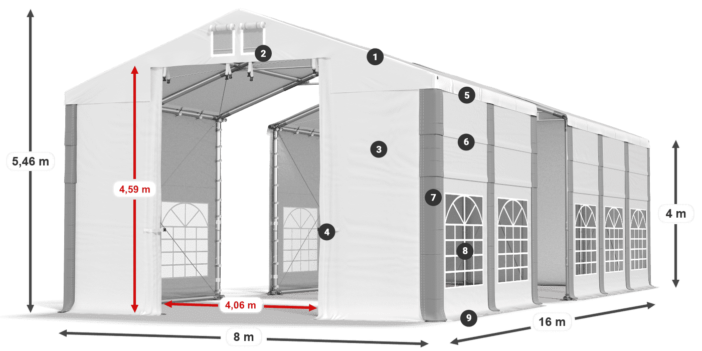 ISD 560 PVC legenda 4m