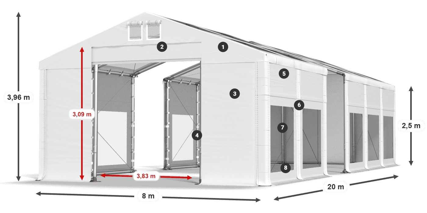 IMST 580 PVC legenda 2,5m