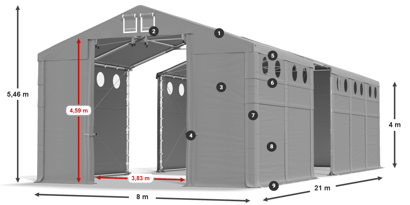 MFRO 620 PVC legenda 4m