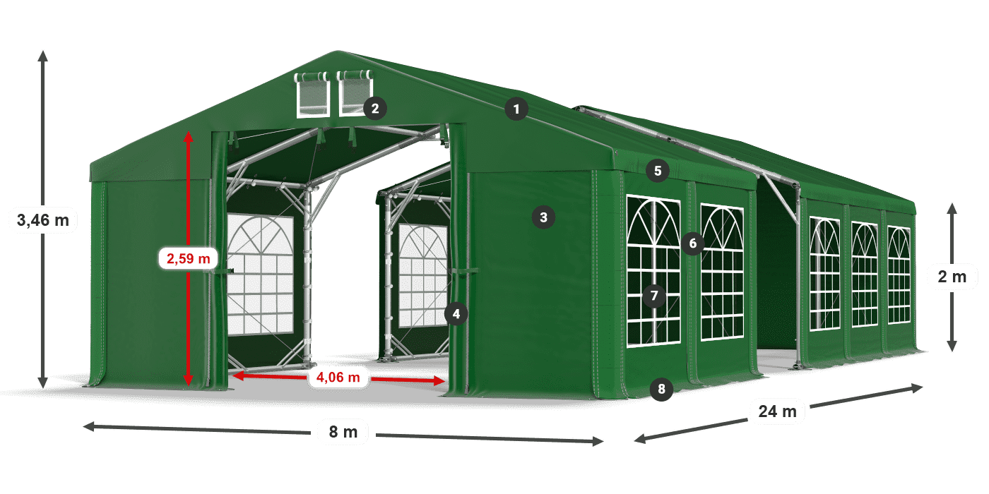 ISD 560 PVC legenda 2m