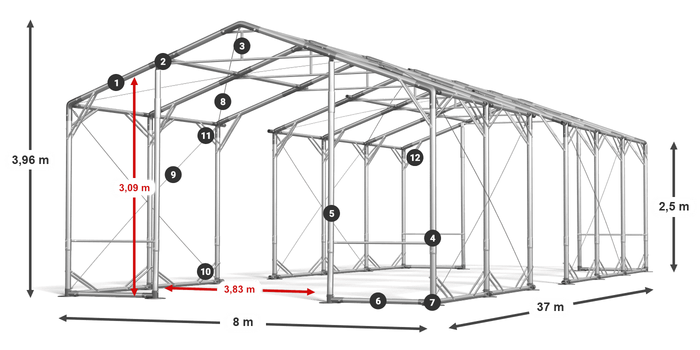 POLAR PLUS legenda 2.5m-4m