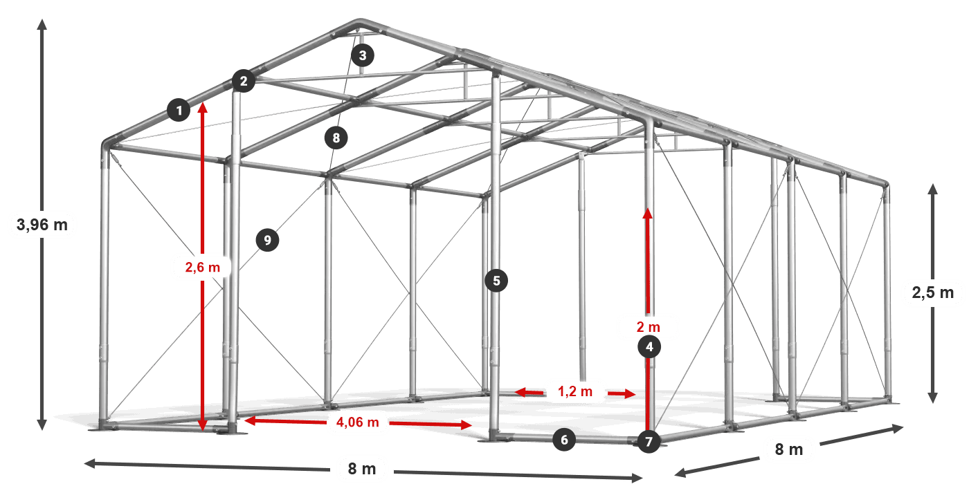 WINTER PLUS legenda 2.5m-4m