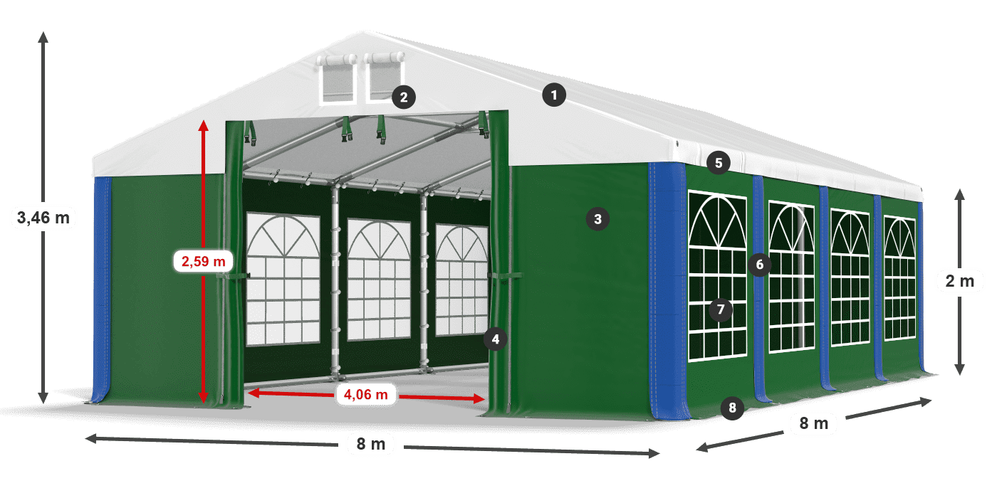 ISD 560 PVC legenda 2m