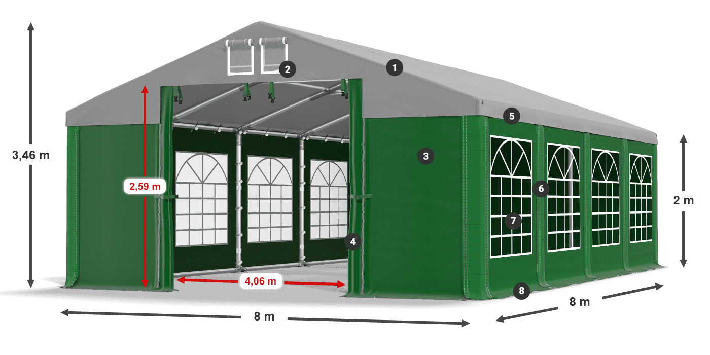 ISD 560 PVC legenda 2m