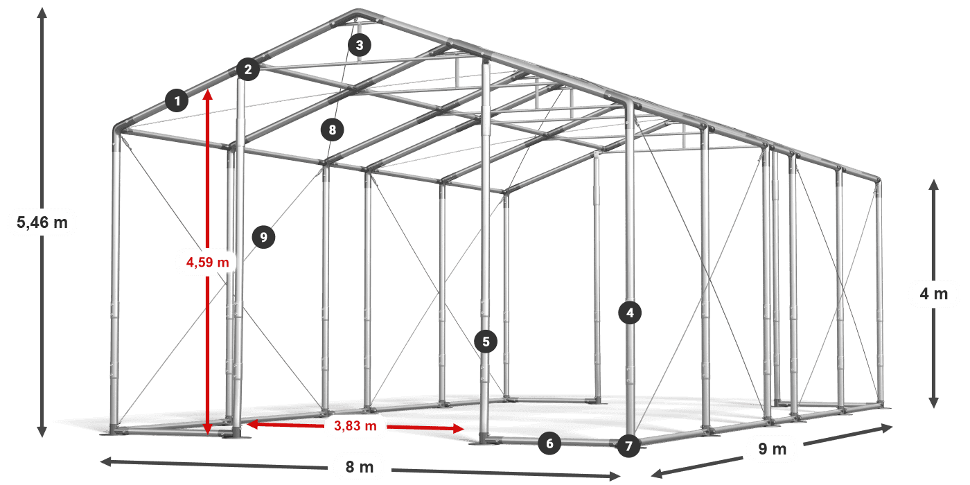 WINTER PLUS legenda 2.5m-4m