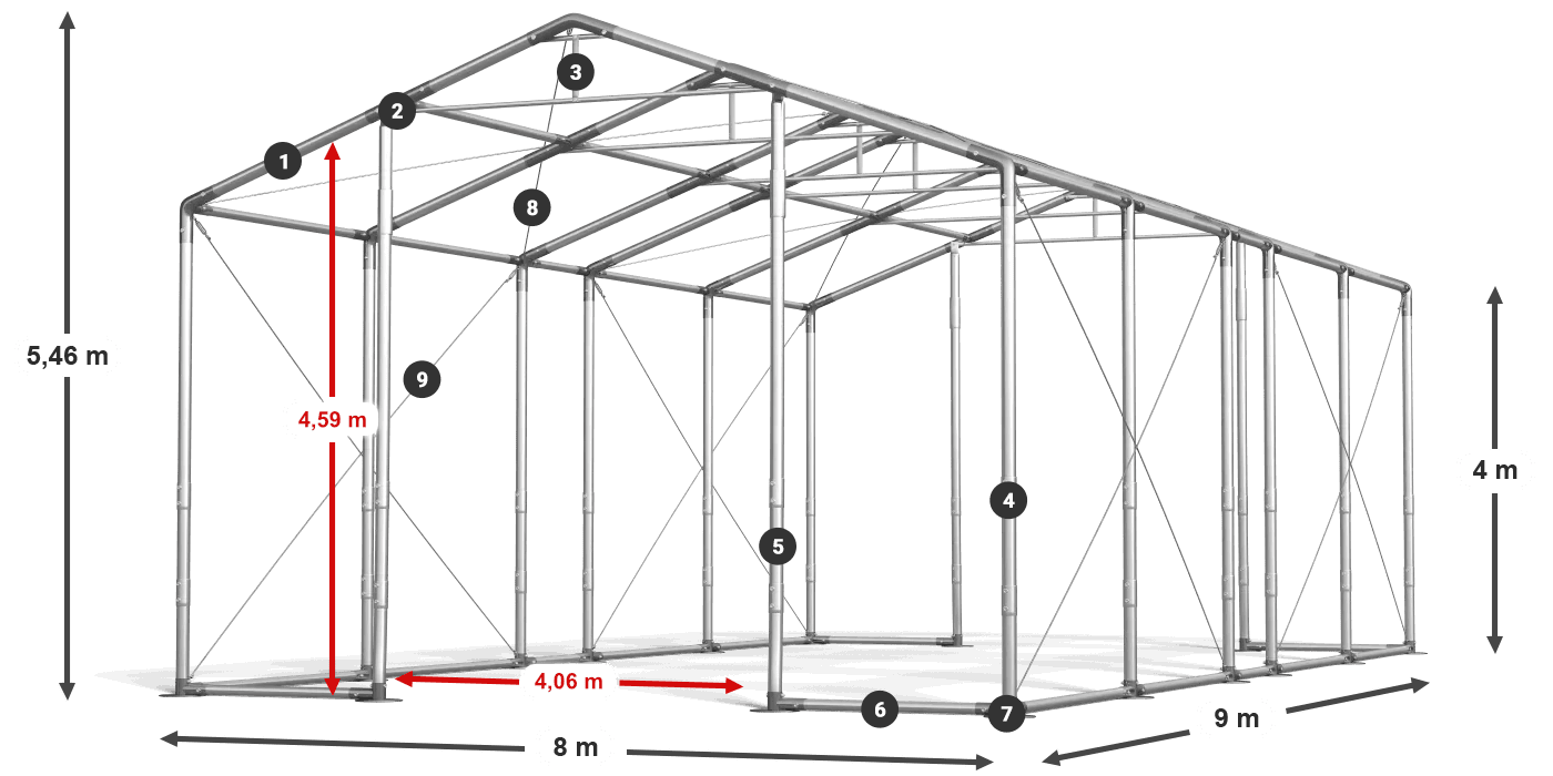 WINTER PLUS legenda 2.5m-4m