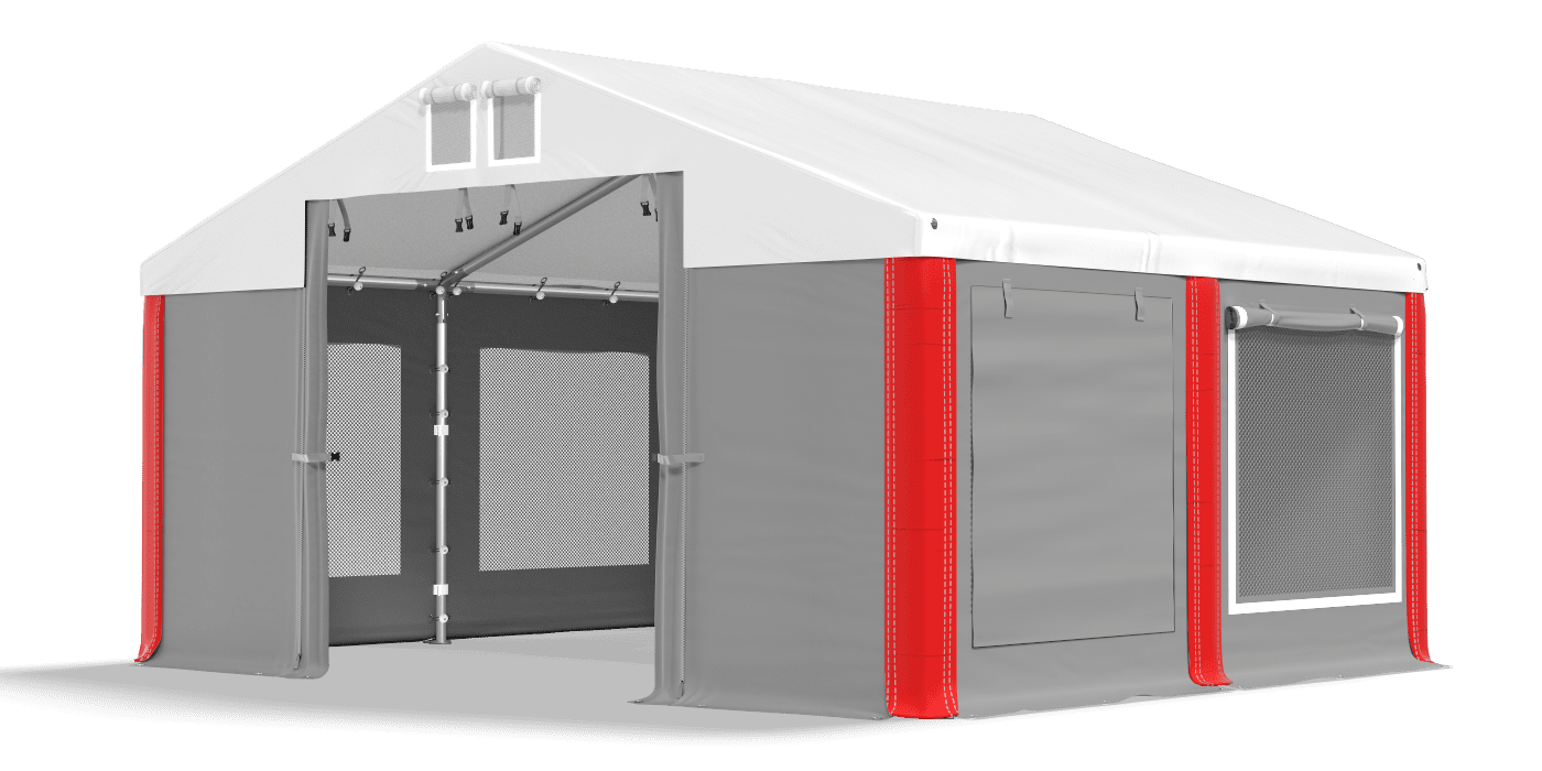 Namiot brama otwarta