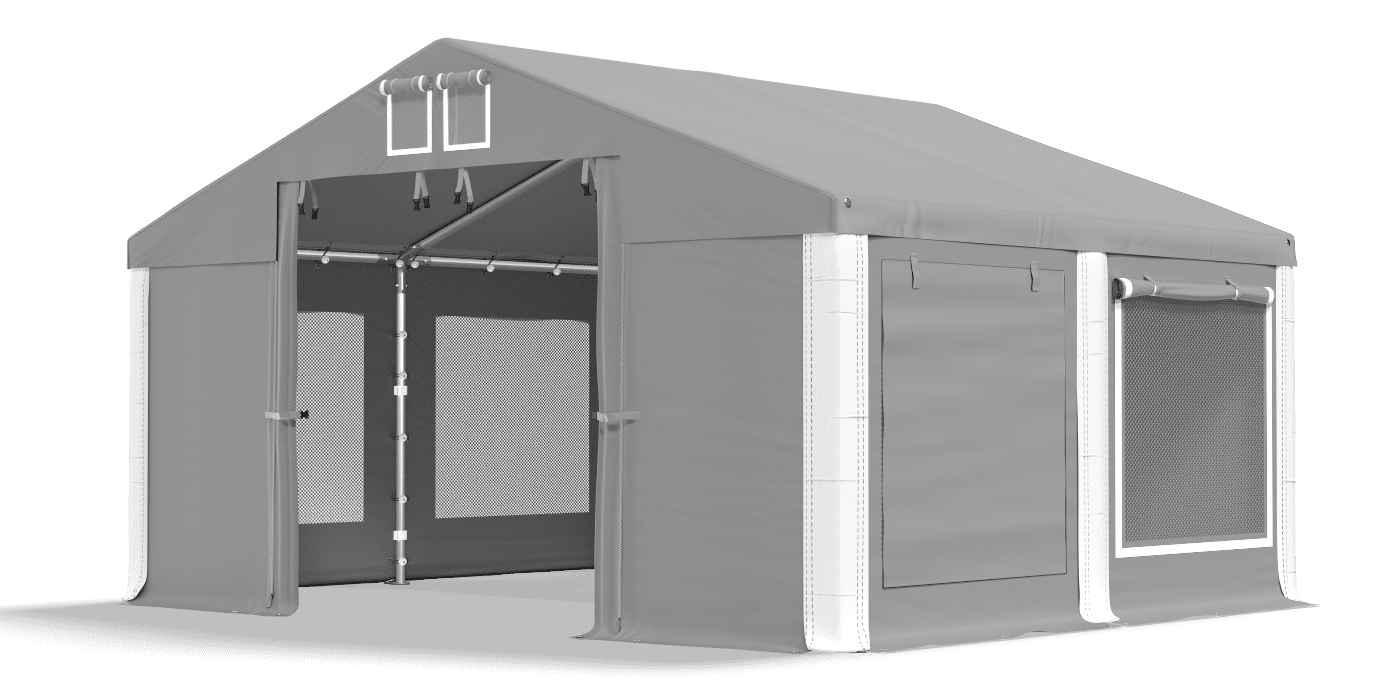 Namiot brama otwarta