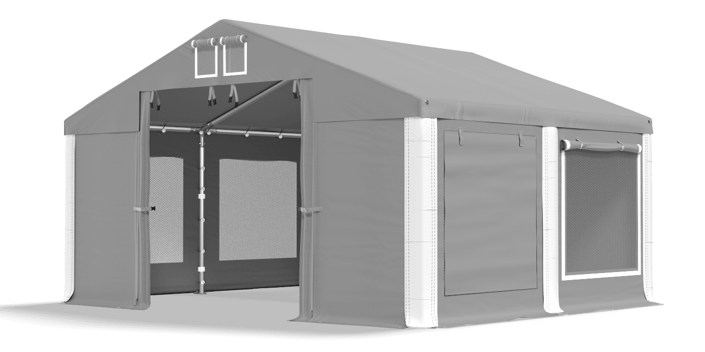 Namiot brama otwarta