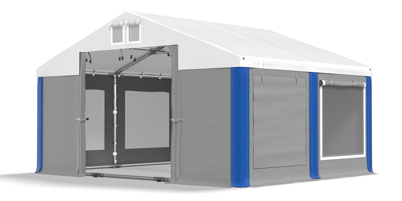 Namiot brama otwarta