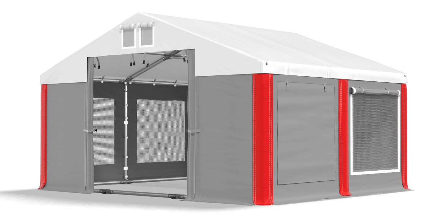 Namiot brama otwarta