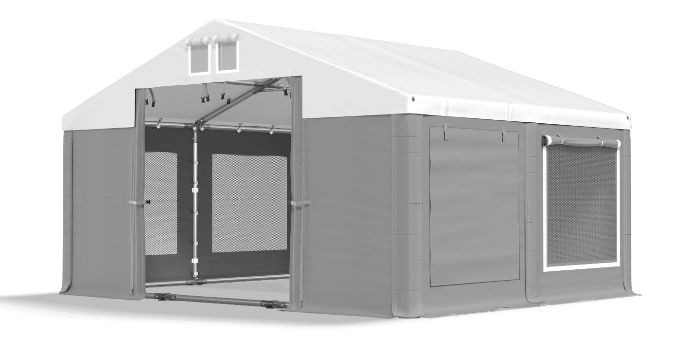 Namiot brama otwarta