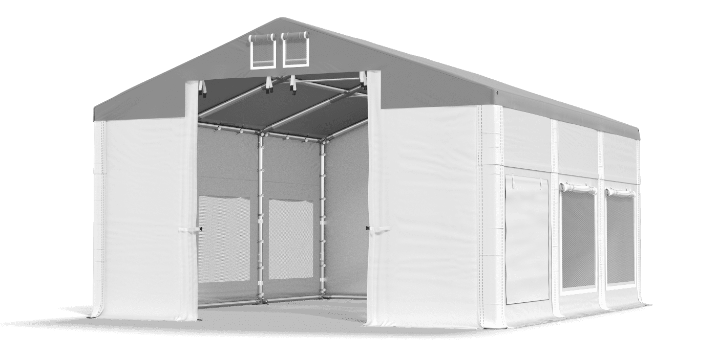 Namiot brama otwarta