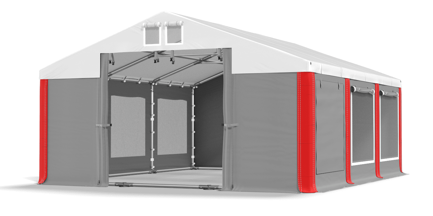 Namiot brama otwarta