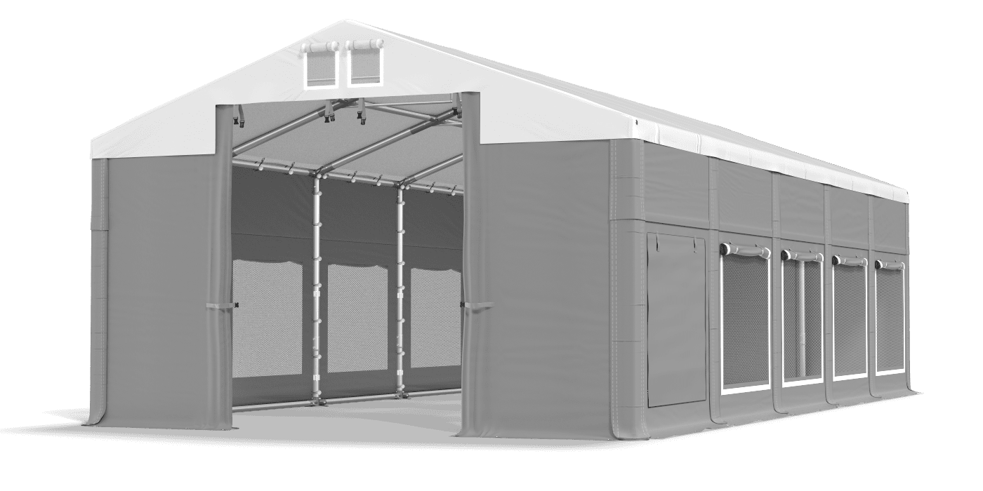 Namiot brama otwarta