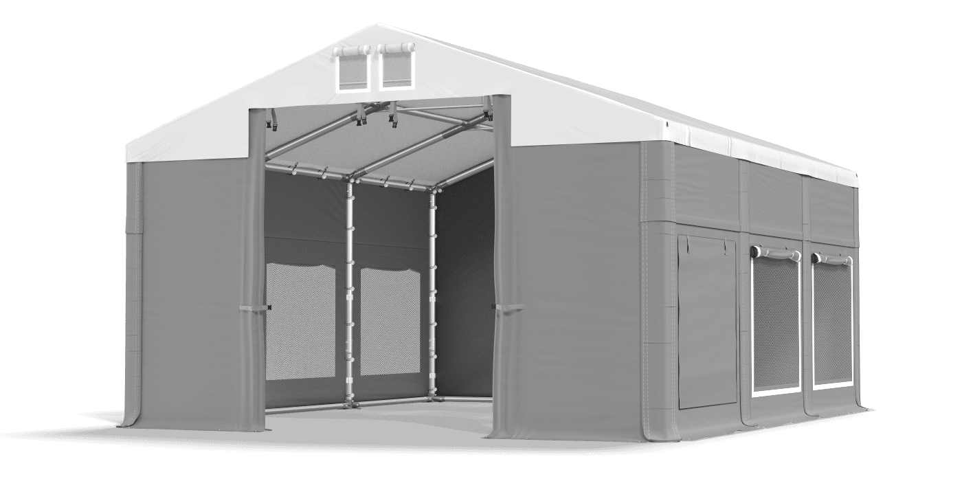 Namiot brama otwarta