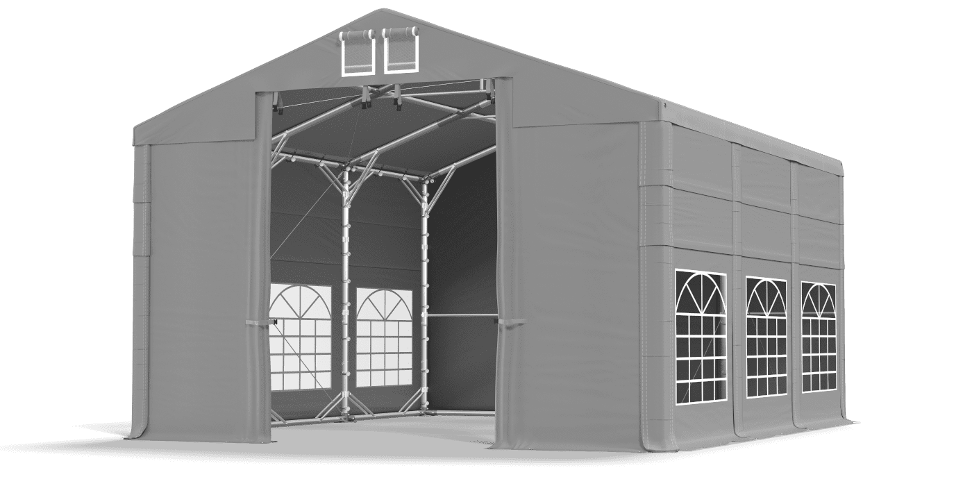 Namiot brama otwarta