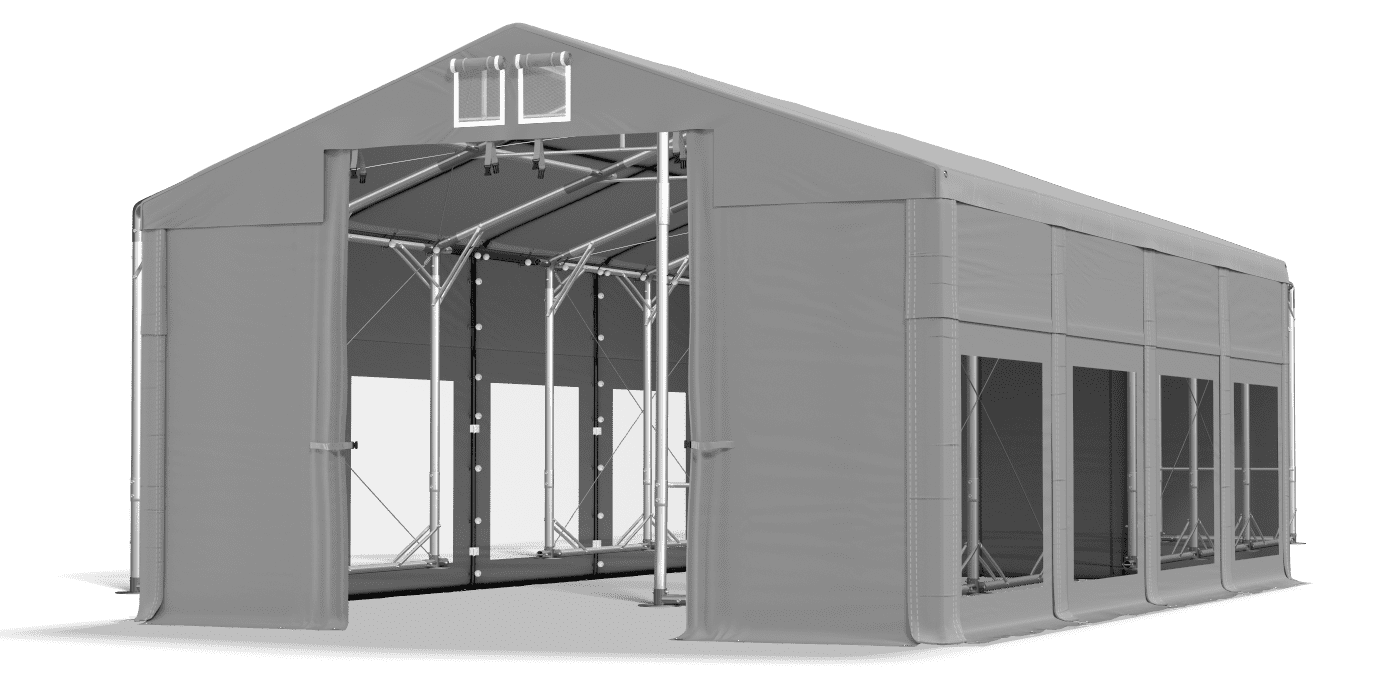 Namiot brama otwarta