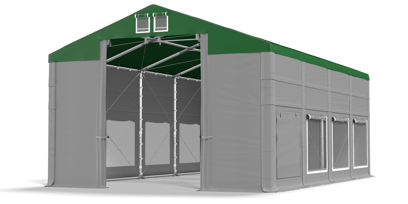 Namiot brama otwarta