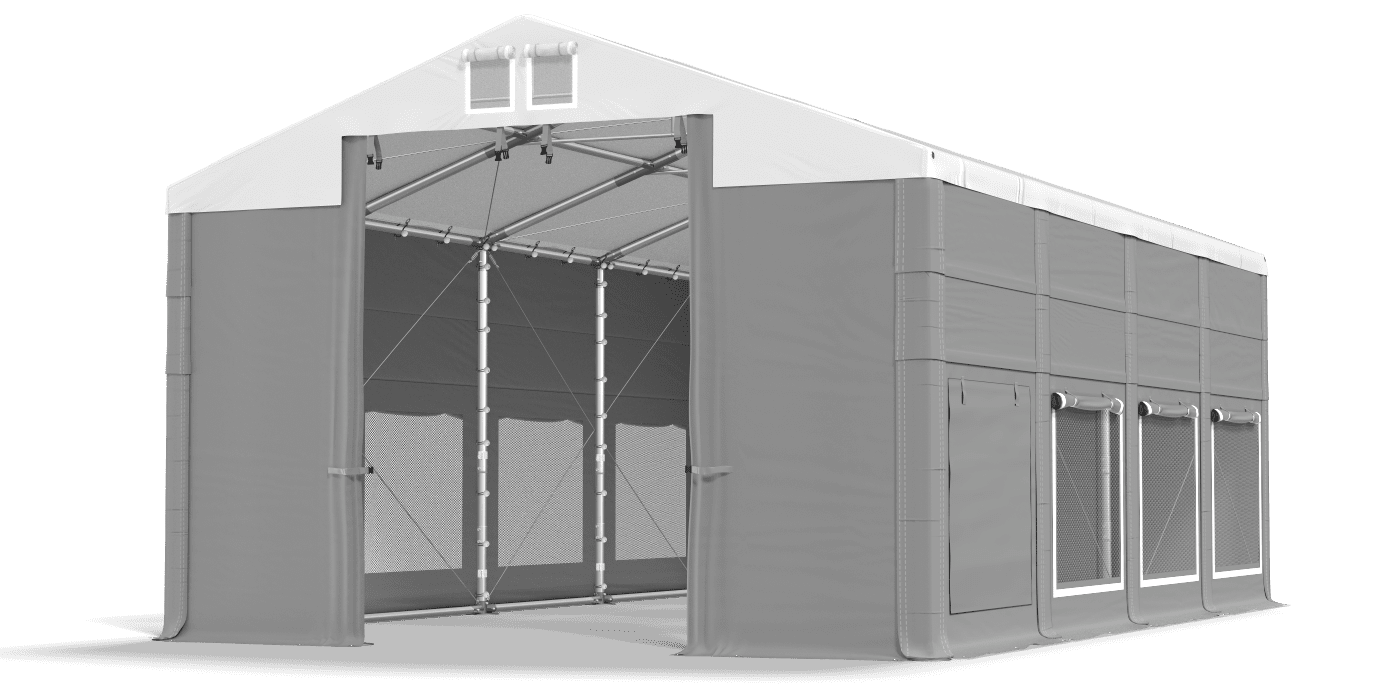 Namiot brama otwarta