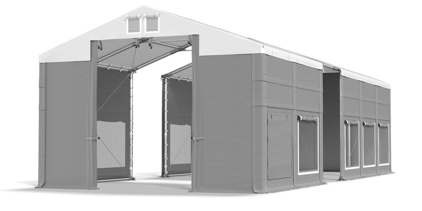 Namiot brama otwarta