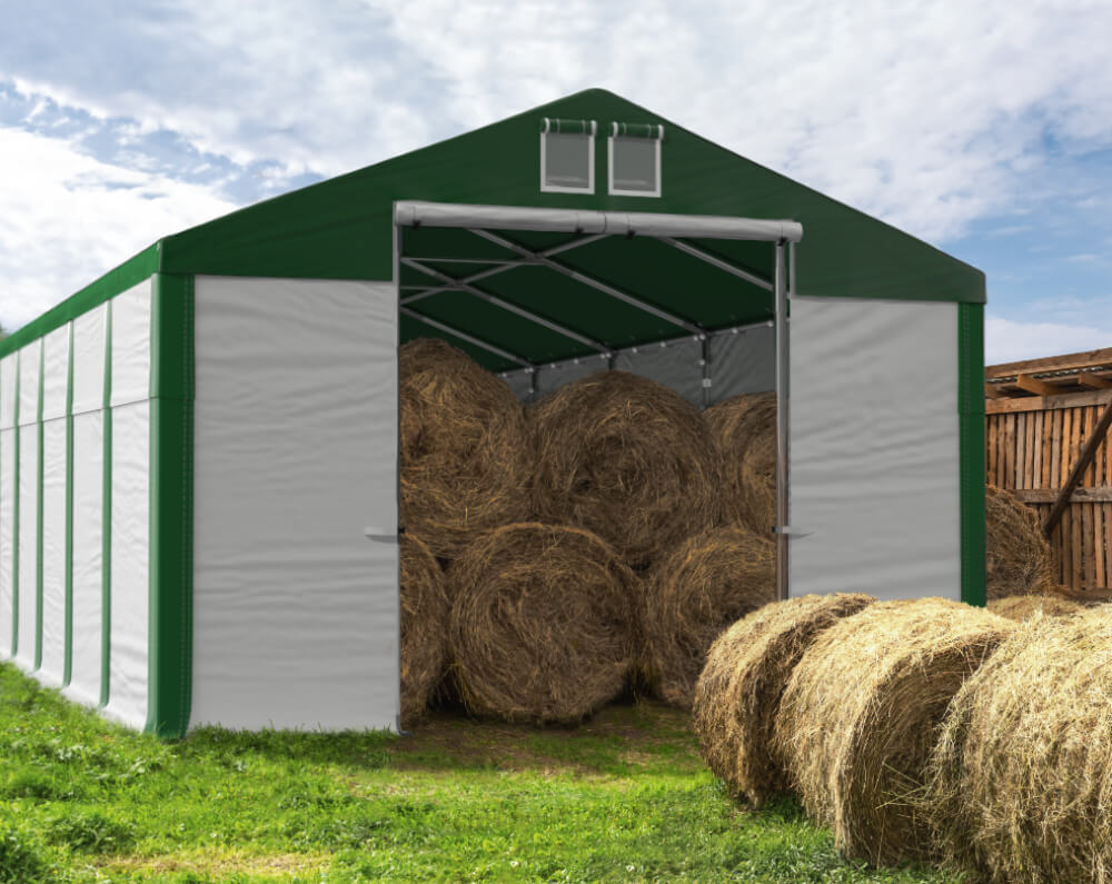 Hala namiotowa na działce rolnej – pomysły na wykorzystanie obiektu