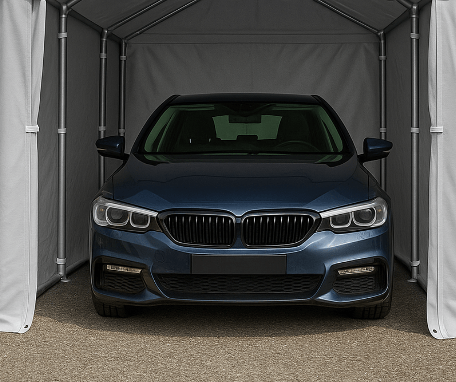 Całoroczny namiot garażowy