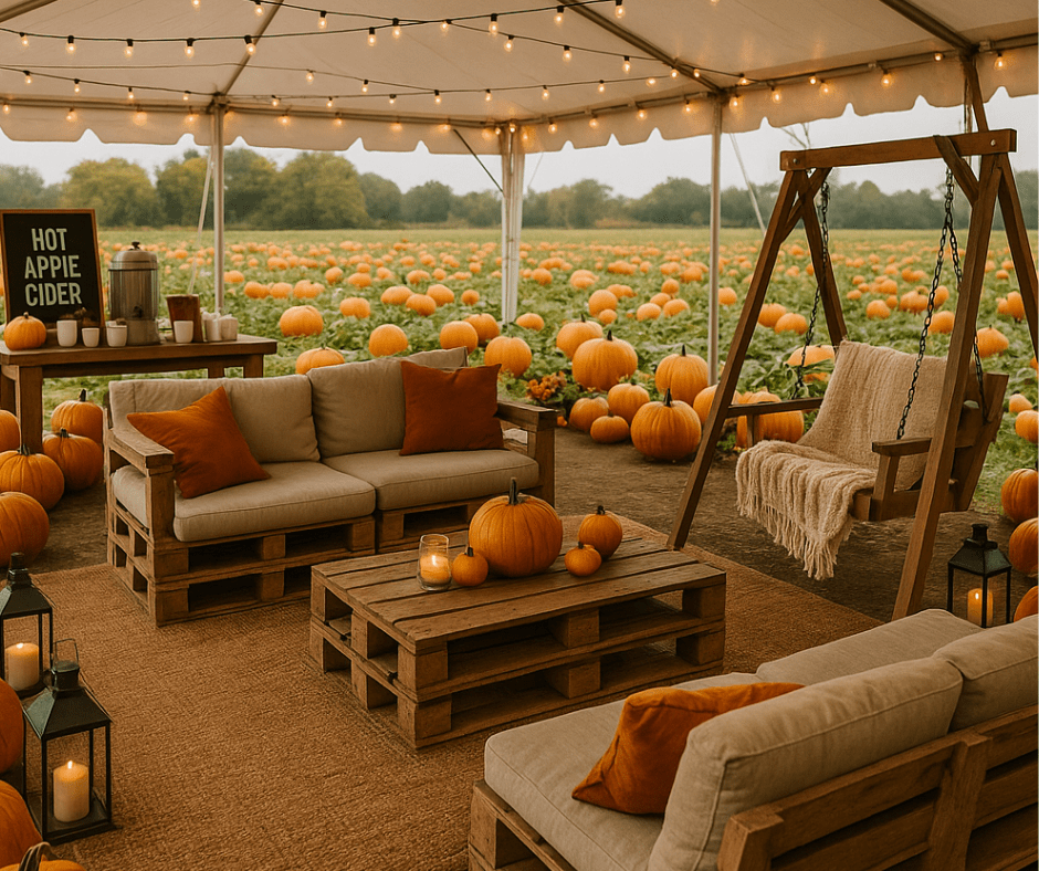 Farma dyniowa z całorocznym namiotem ogrodowym. Pomysł na jesienny biznes!