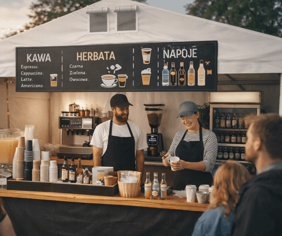 Jak dobrać rozmiar namiotu gastronomicznego do menu i liczby klientów?