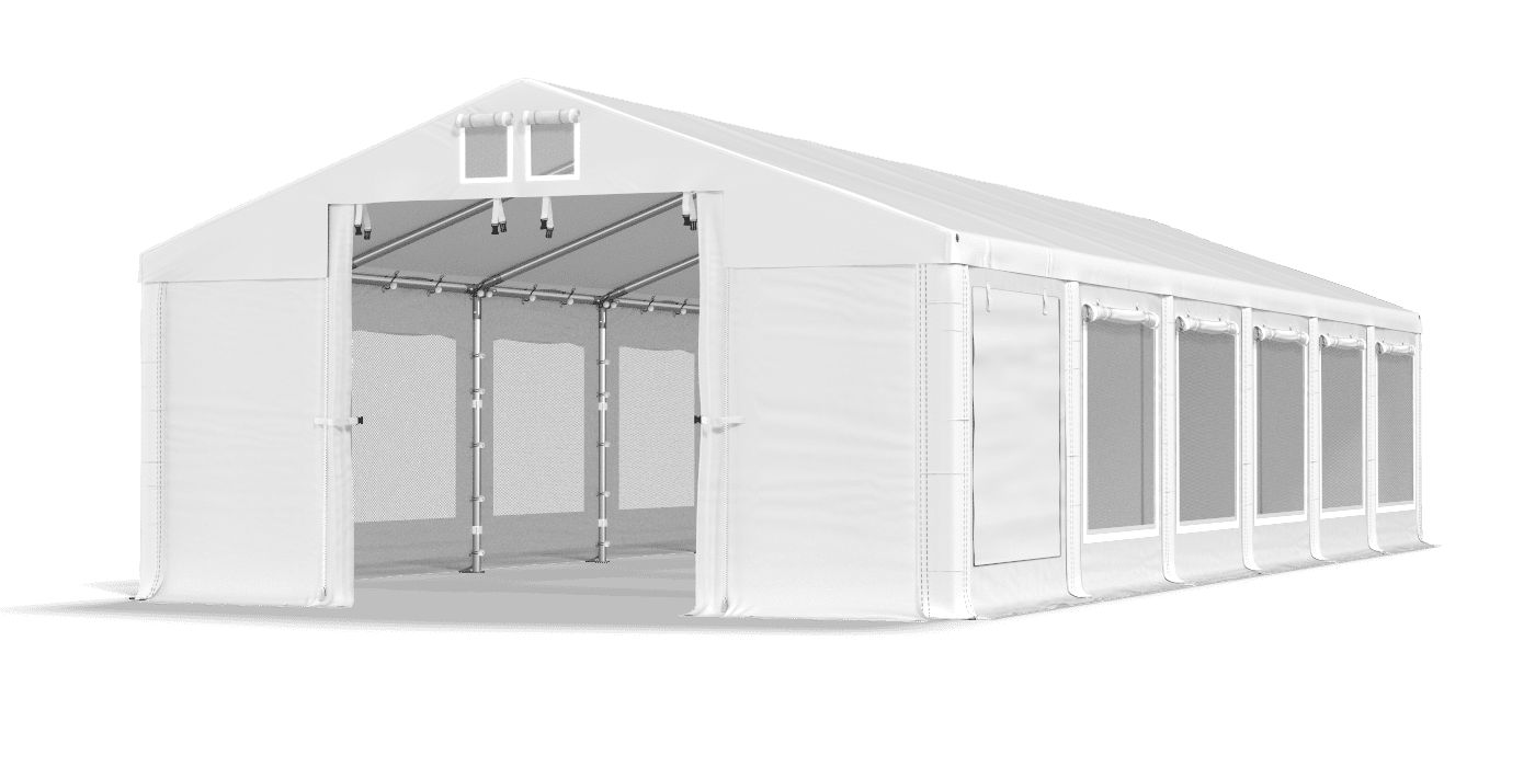 Namiot gastronomiczny z moskitierami