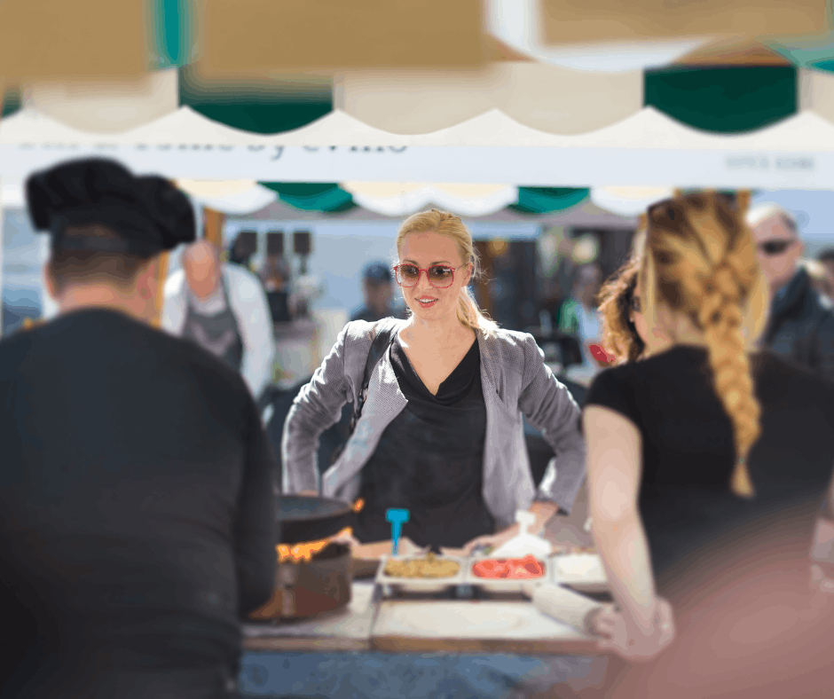 Namiot gastronomiczny na duże eventy plenerowe