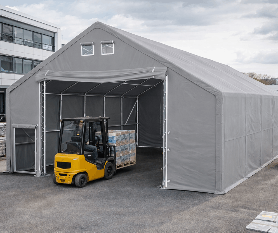Jak wybrać odpowiednią powierzchnię namiotu przemysłowego?