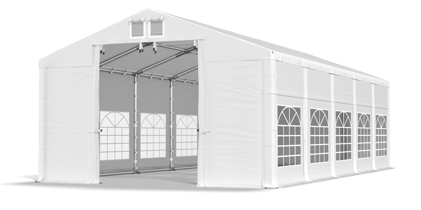 Wysoki namiot imprezowy 6x10 m