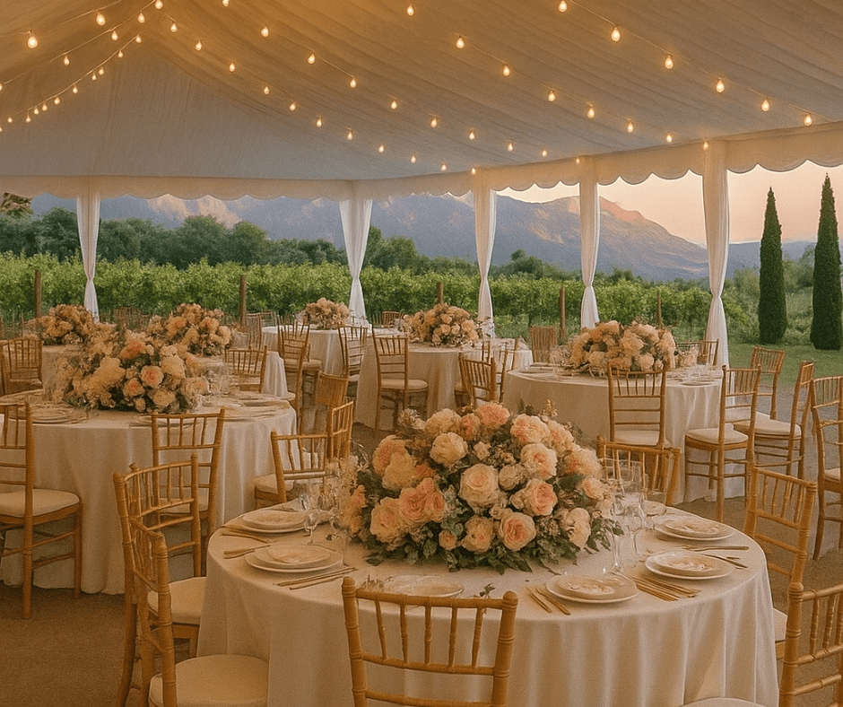 Namiot imprezowy na 130 osób