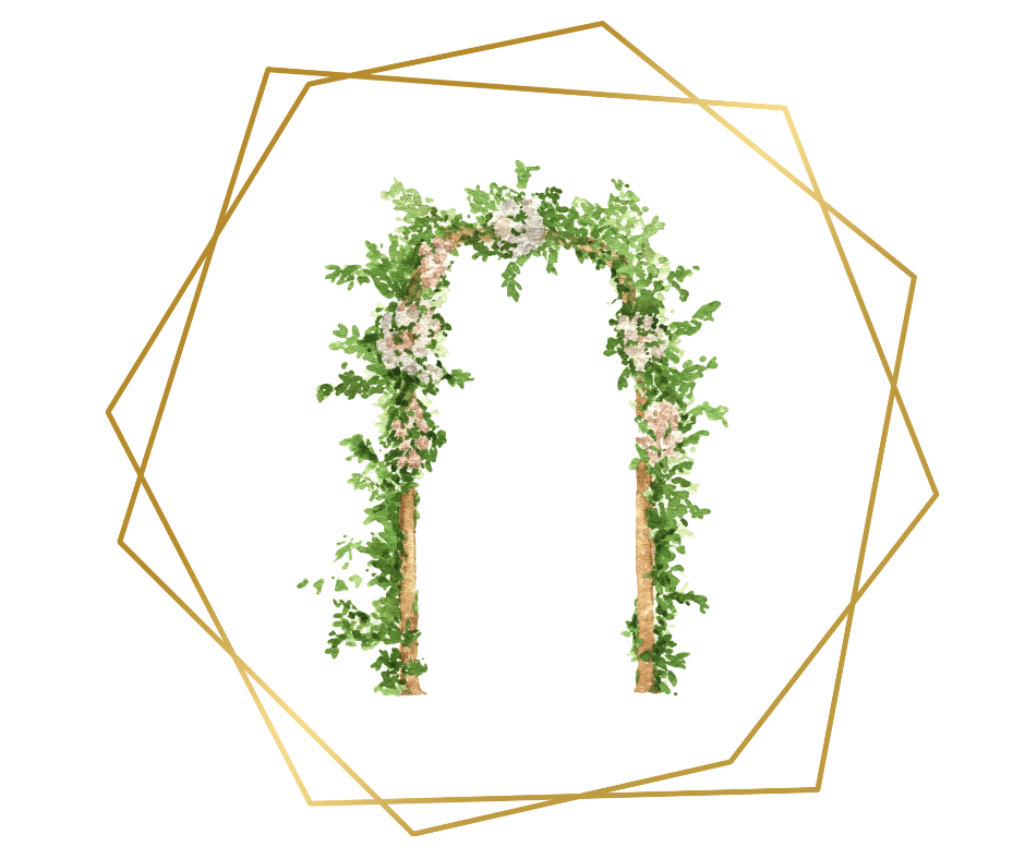 Dekoracje roślinne namiotu imprezowego