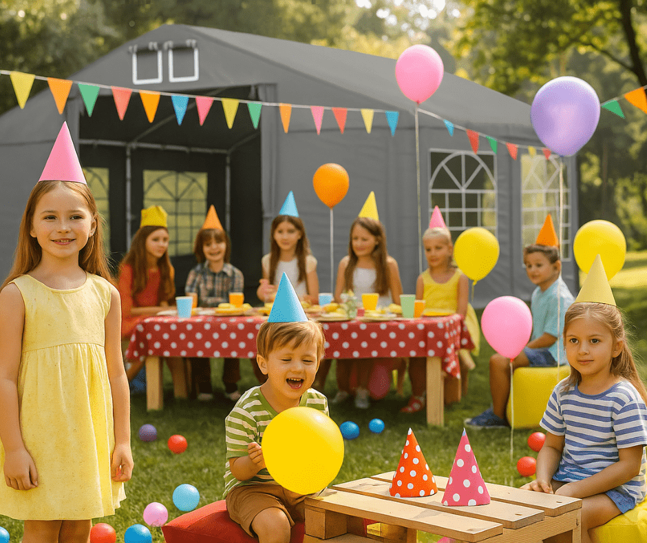 Urodziny dziecka w namiocie imprezowym