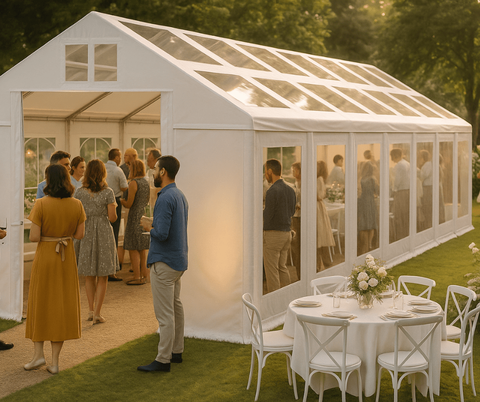 Namiot imprezowy na 40 osób