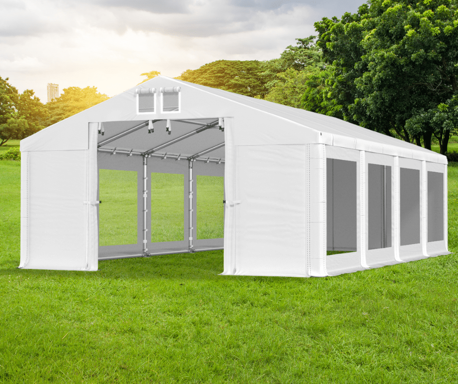 Namiot z pełnym dachem