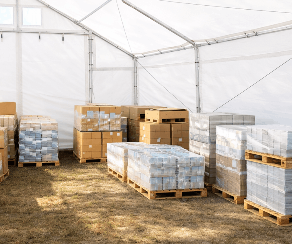 Namiot magazynowy całoroczny HFR