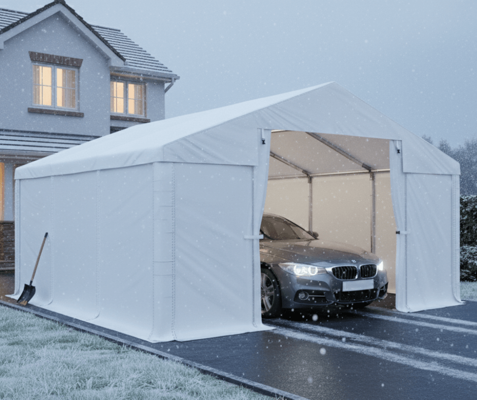 Poznaj topowe modele namiotów garażowych Das Company