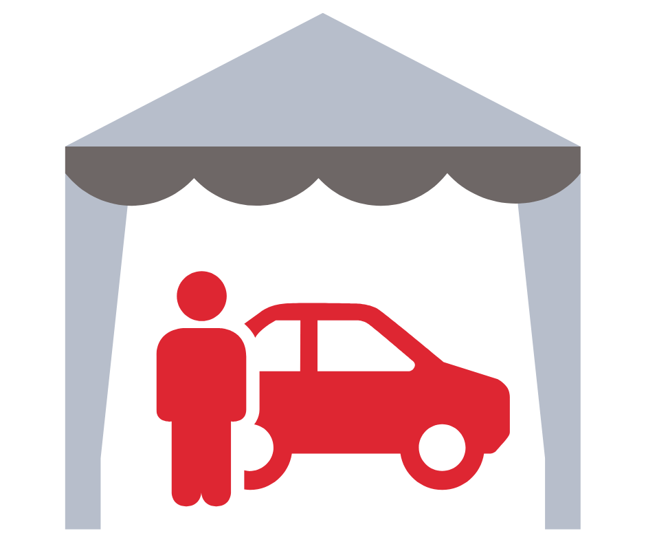 Całoroczny namiot garażowy na samochód