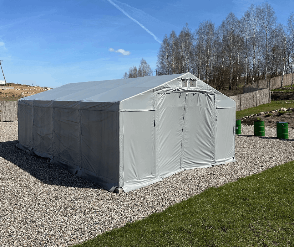 Stopy konstrukcyjne – klucz do stabilności i bezpieczeństwa namiotu Das Company