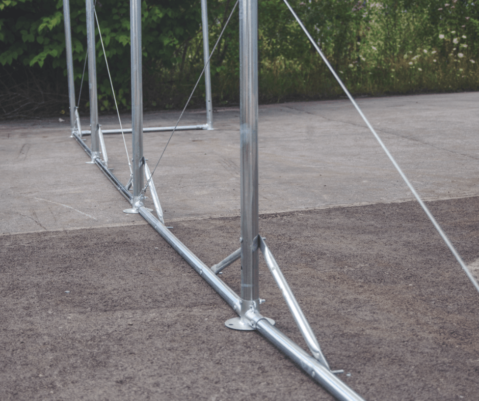 konstrukcja namiotu Das Company