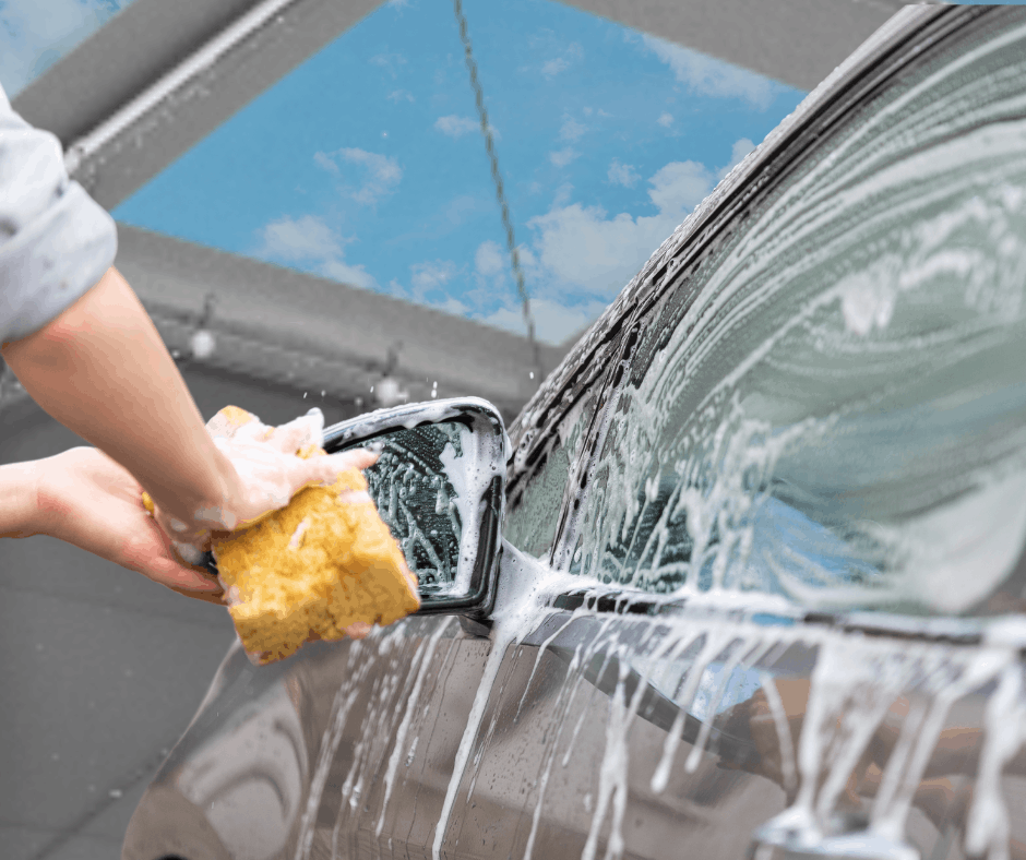 Myjnia w hali namiotowej